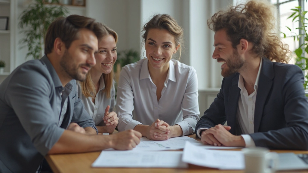 Marketingteam in kreativer Zusammenarbeit, Brainstorming und Entwicklung von Kampagnenideen