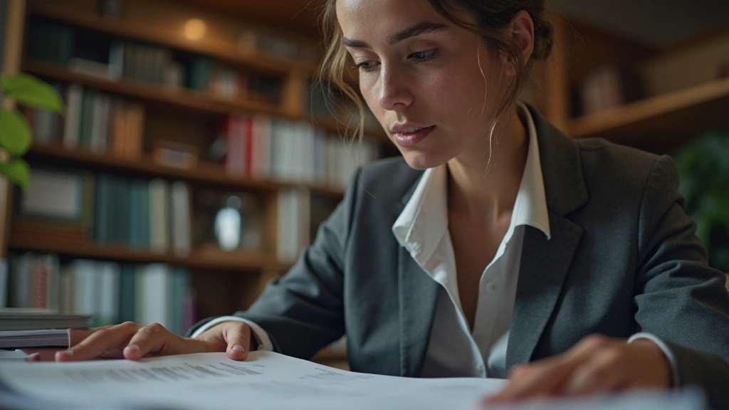 Unternehmerin plant Marketingkampagne mit Notizen, Skizzen und Strategiedokumenten auf Schreibtisch